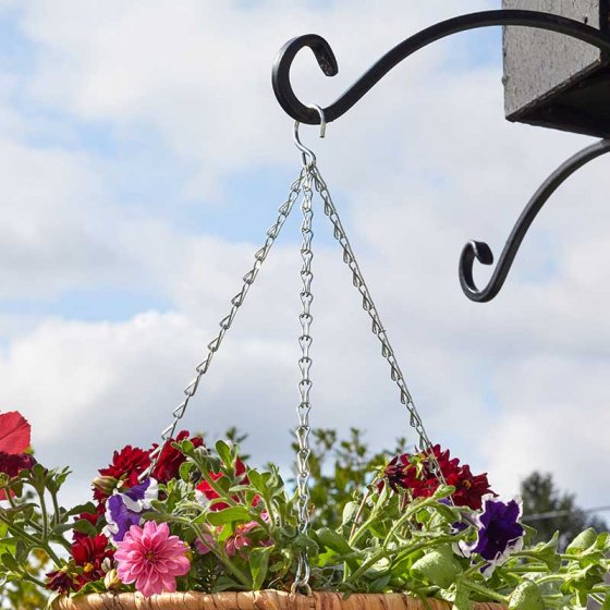 Galvanised 3 way Replacement Basket Chain - Galvanized - Smart Garden Products