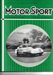 Motor Sport Magazine Vol XXXIV No 2 February 1958