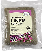 Load image into Gallery viewer, Flower basket liner 150 x 60cm - 1.5m x 0.60m  Jute  Liner -  Basket Liner Roll - Smart Garden Flexi Liner
