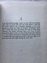 Load image into Gallery viewer, MYRA BRECKINRIDGE. Hardcover. A novel by Gore Vidal 1968
