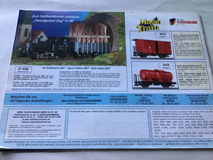 120 Jahre Fleischmann 1887 to 2007 Neuheiten 2007 model railway catalogue.