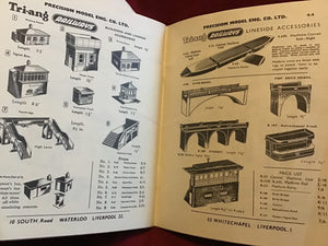 Tri-ang (Triang) “OO” Gauge catalogue 1960 paperback Precision Model Engineering