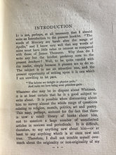 Load image into Gallery viewer, WALT WHITMAN  THE MAN AND THE POET  JAMES THOMSON BV. Paperback. WITH AN INTRODUCTION  BERTRAM DOBELL  London 1910
