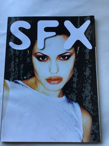 SFX magazine April 2001 Angelina Jolie Red Dwarf Voyager X-Files angel Buffy