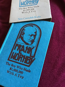 Frank Hornby the boy who made $1 million ($1,000,000) with a toy hardcover M.P Gould Hardcover with Slipcase 1975