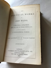 Load image into Gallery viewer, The poetical works of John Milton a new addition carefully revised from the text of Thomas Newton 1857
