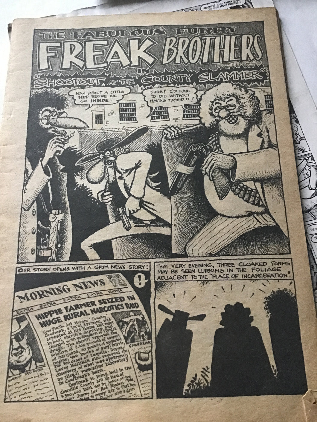 Fabulous furry freak Brothers and Freddies cat comic number ?  197?