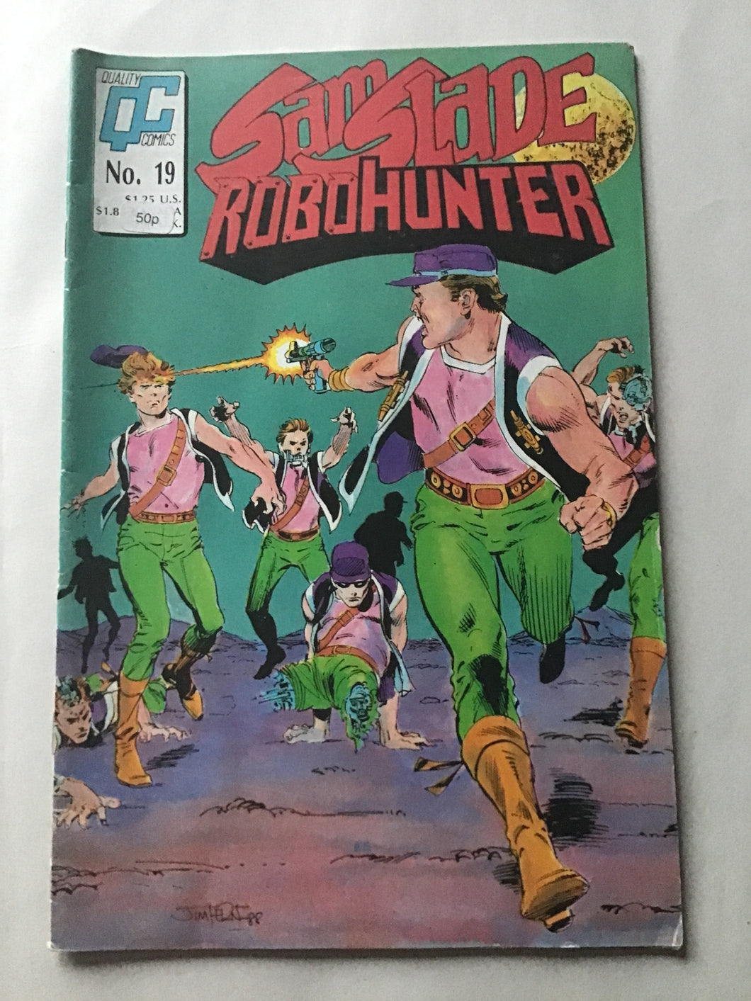 QC quality comics number 19 Sam Slade Robo Hunter 1988