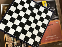Load image into Gallery viewer, Waddingtons deluxe chess tutor learn to play chess in 30 minutes 1973 E S Lowe Company Limited New York
