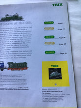 Load image into Gallery viewer, Trix new items for 1999 model railway catalogue 40 Jahre Minitrix
