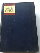 Load image into Gallery viewer, Desk Standard Dictionary. Hardcover. Funk &amp; Wagnalls. Ready Reference Edition. 1938
