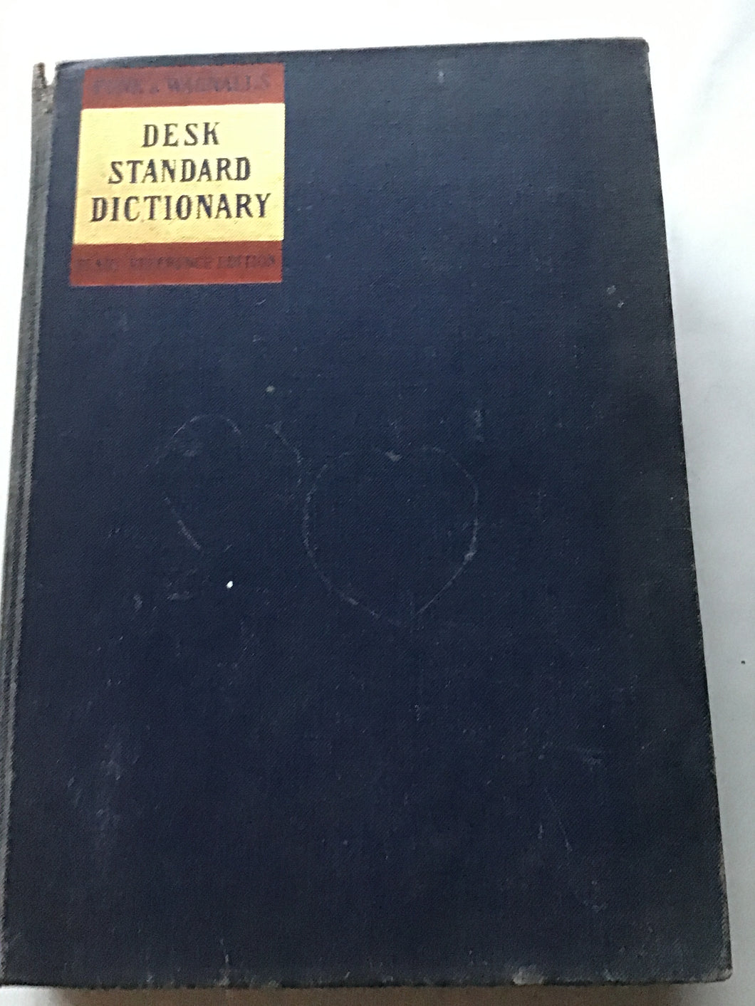 Desk Standard Dictionary. Hardcover. Funk & Wagnalls. Ready Reference Edition. 1938