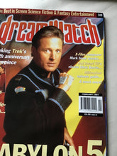 Load image into Gallery viewer, Dream watch Magazine February 1997 Babylon five X-Files Red Dwarf millennium
