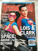 Load image into Gallery viewer, Dream watch magazine April 1996 Lewis and Clark The Avengers Babylon five X-Files superman
