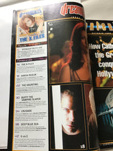 Load image into Gallery viewer, Dream watch Magazine October 1999 Gillian Anderson the X-Files trading cards
