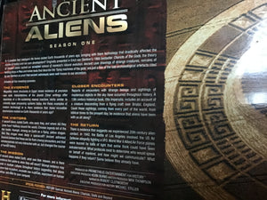 Ancient aliens season one for DVD limited edition discover a new theory of human evolution that is truly out of this world history channel