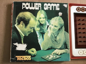 Power game board game Tactica a Smurfit group game JB McCarthy 1975