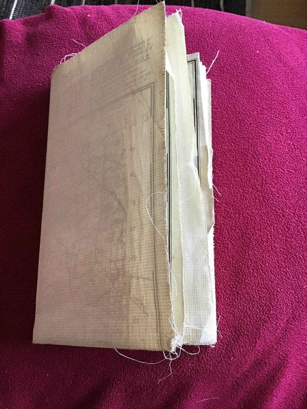 Ordnance survey map 45 Derbyshire dated 1947 cloth does not have the front or back cover