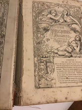 Load image into Gallery viewer, The Pilgrim&#39;s progress this world to that which is to come Hardcover. John Bunyan. robert maguire. selous. priolo
