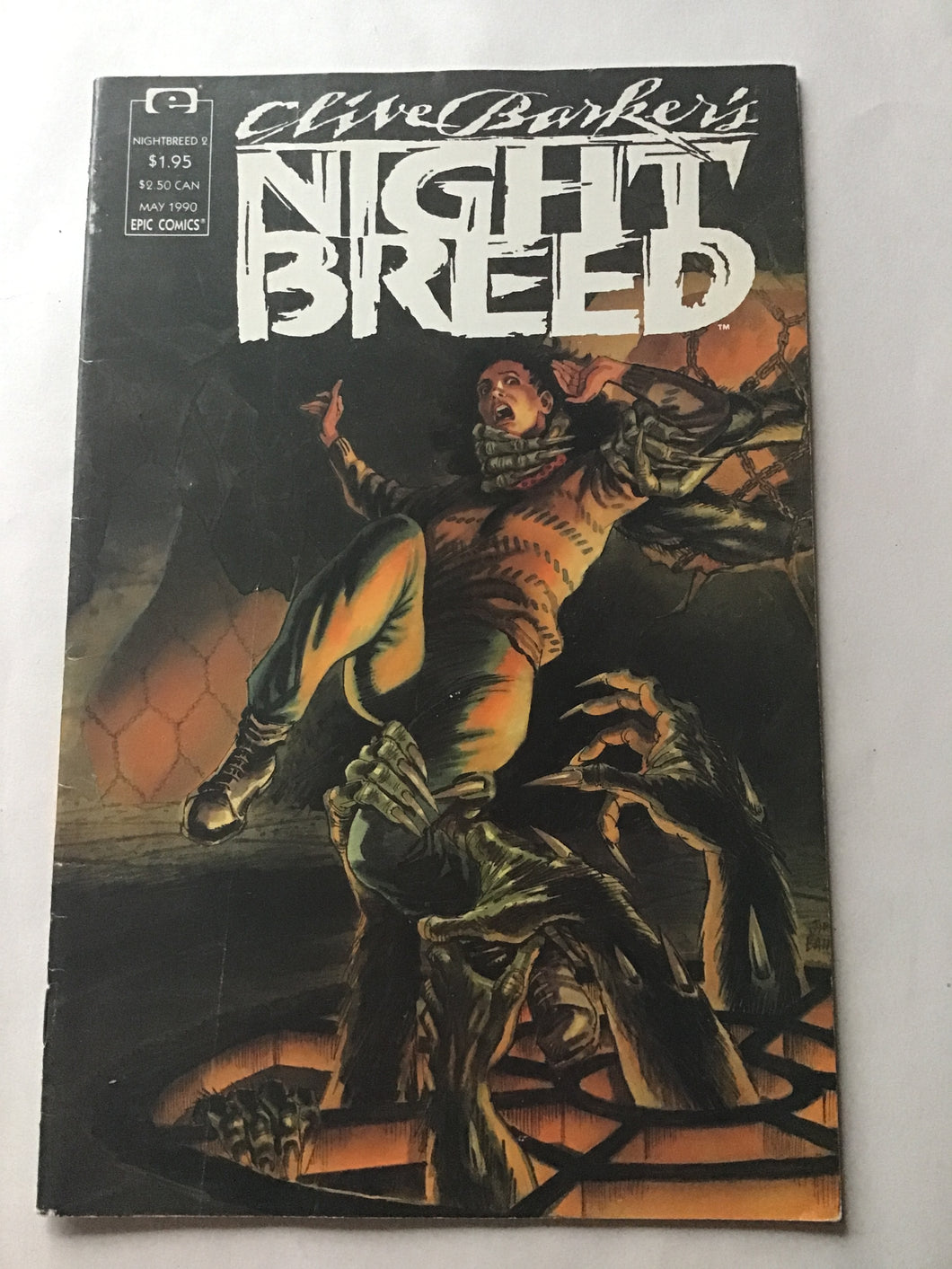 Clive Barker's Nightbreed #2 May 1990 Comic – January 1, 1990