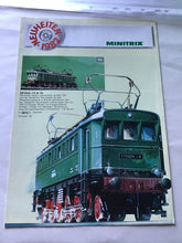 Load image into Gallery viewer, Trix new items for 1982 model railway catalogue Minitrix
