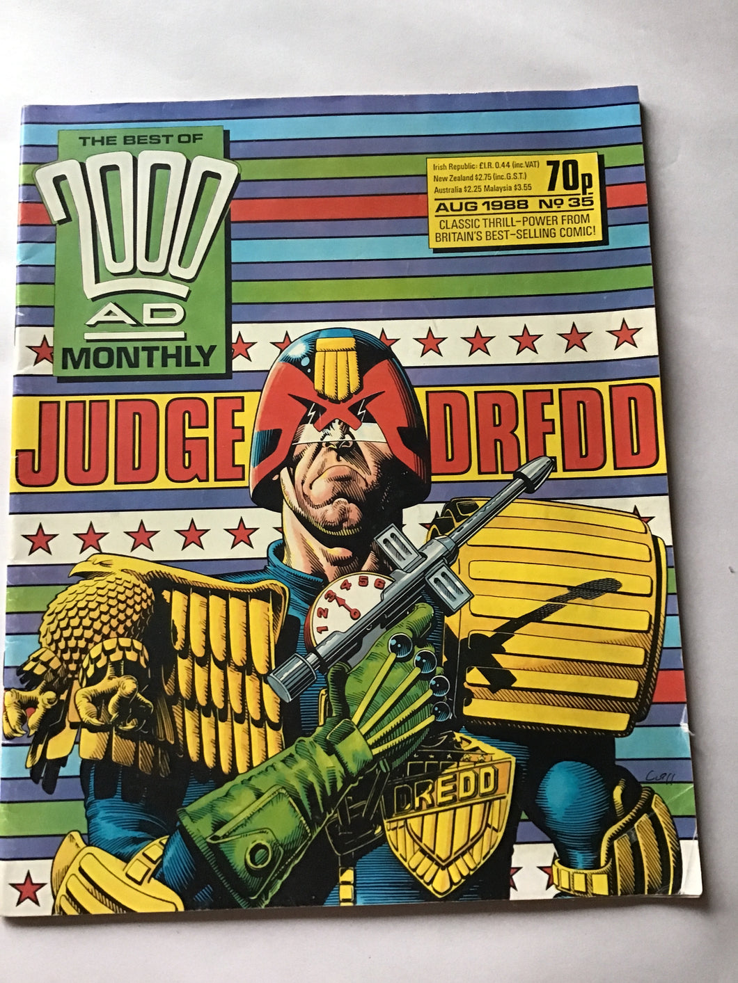 The best of 2000 A.D. monthly August 19 88 number 35