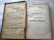 Load image into Gallery viewer, Manuel du Chirurgien Dentiste Clinique Dentaire et Dentisterie Opératoire par Ch. Godon PARIS J B. BATLLIERE ET FIES Hardcover 1897
