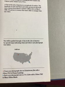 A day in the life of America photographed by 200 of the worlds leading photojournalists hardcover 1986 Collins publishes