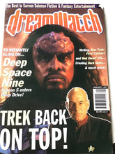 Load image into Gallery viewer, Dream watch magazine Deep Space 9 Star Trek Red Dwarf dark skies January 1997
