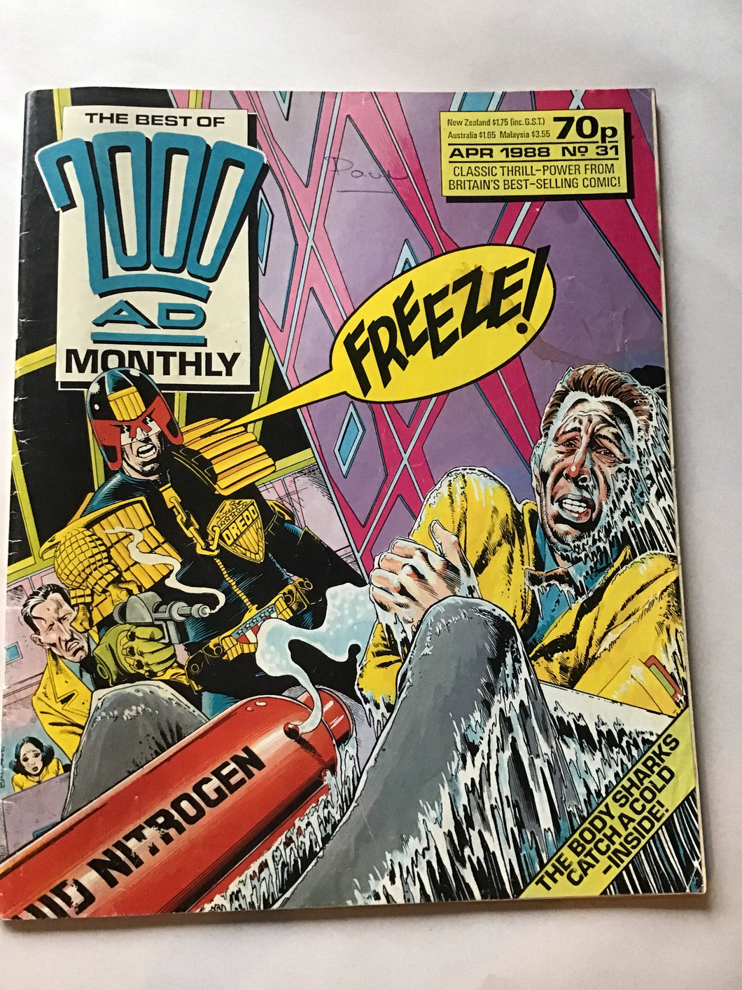 The best of 2000 A.D. monthly April 19 88 number 31