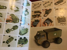 Load image into Gallery viewer, MECCANO  ARMY  MULTIKIT  BOOK OF MODELS Paperback 1974
