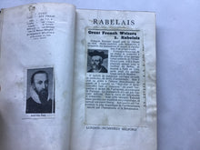 Load image into Gallery viewer, RABELAIS  GARGANTUA AND  PANTAGRUEL  Translated from  the French into English by  and  SIR THOMAS URQUHART  PETER LE MOTTEUX  Newly annotated Hardcover volume 3
