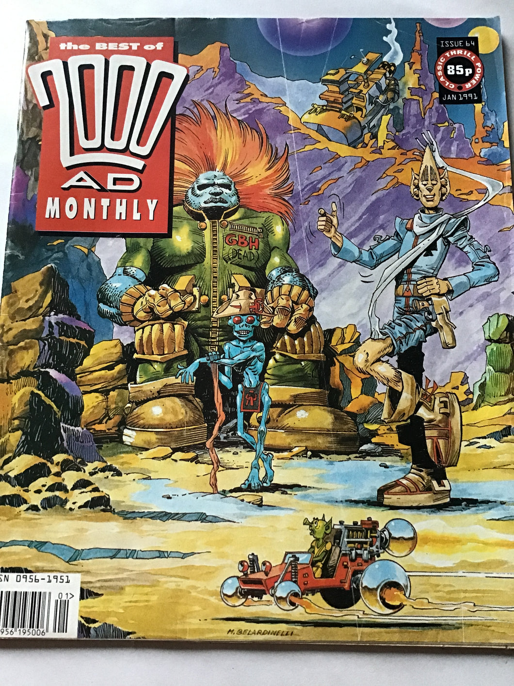 The best of 2000 AD monthly issue 64 January 1991