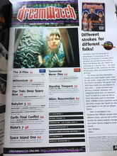 Load image into Gallery viewer, Dream watch magazine January 1998 Babylon 5 Torrenova dies X-Files Blake seven starship troopers
