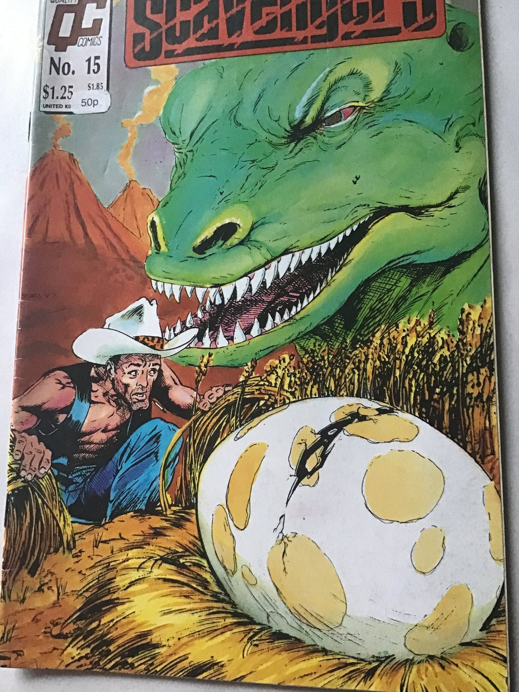Quality comics QC number 15 scavengers 1988
