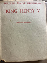 Load image into Gallery viewer, The Life of King Henry V (New Temple Shakespeare - Leather) Dent 1955
