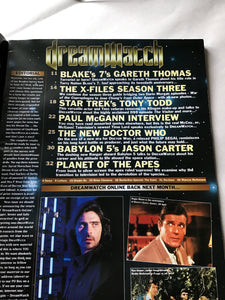 Dream watch magazine May 1996 Doctor Who Paul McGann X-Files
