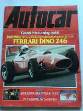 Load image into Gallery viewer, Autocar magazine third of November 1979 Ferrari Dino 246 John Miles London to Brighton Renault 18 TS estate
