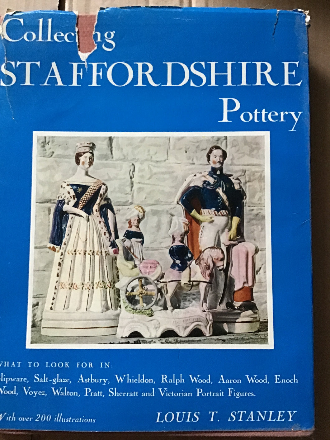 Collecting Staffordshire Pottery - hardcover- Louis T Stanley 1963