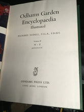 Load image into Gallery viewer, Odhams garden Encyclopaedia illustrated two volumes Richard Sudell
