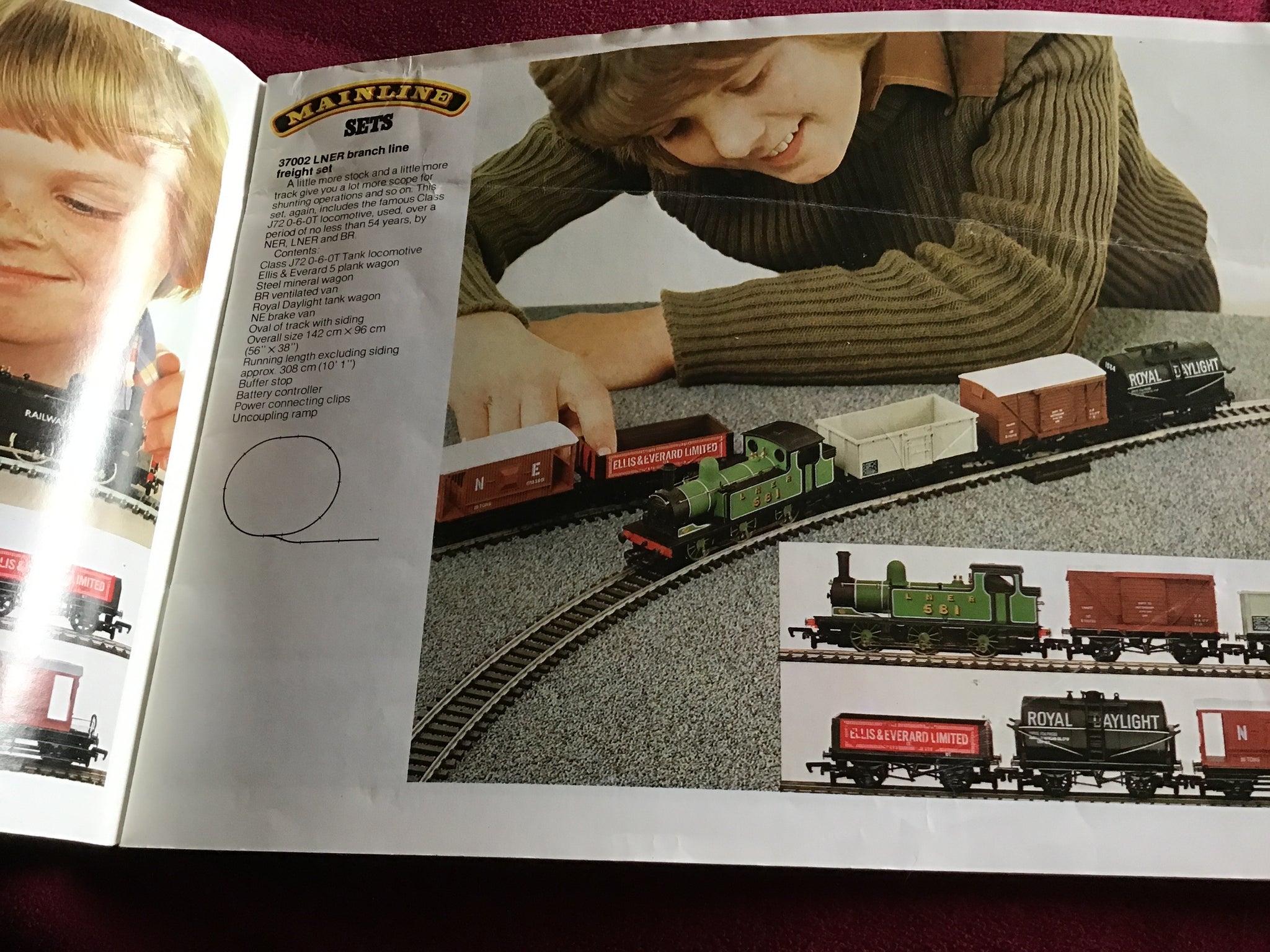 Mainline oo hot sale gauge trains