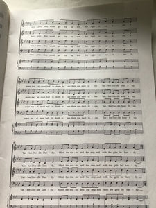 Five American folk songs arranged by Darrell Runswick Faber music Choral program series Simon Halsey