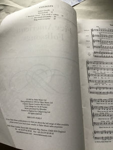 Five American folk songs arranged by Darrell Runswick Faber music Choral program series Simon Halsey