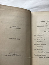 Load image into Gallery viewer, THE  POETICAL WORKS  OF  DANTE GABRIEL ROSSETTI  IN TWO VOLUMES  (this being VoL. II.) BOSTON  LITTLE, BROWN, AND COMPANY  1900
