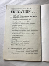Load image into Gallery viewer, Health education in the school the central Council of health education

