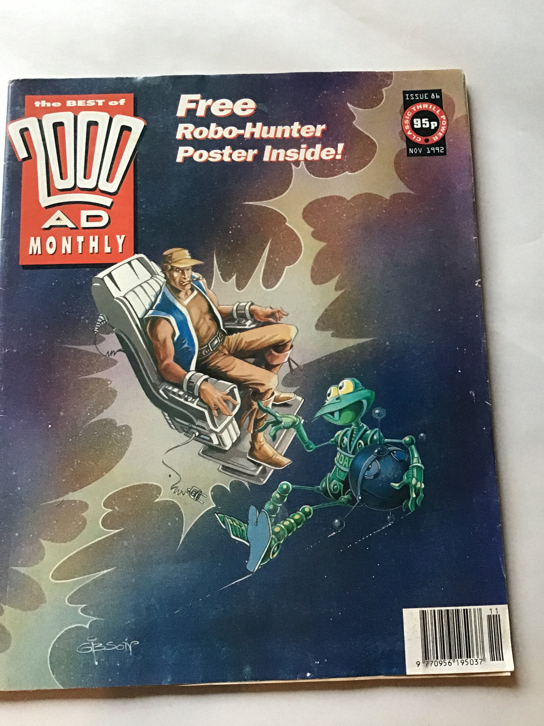 The best of 2000 AD monthly issue 86 November 1992 used good