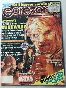 Gore zone 1991 number 17 magazine.