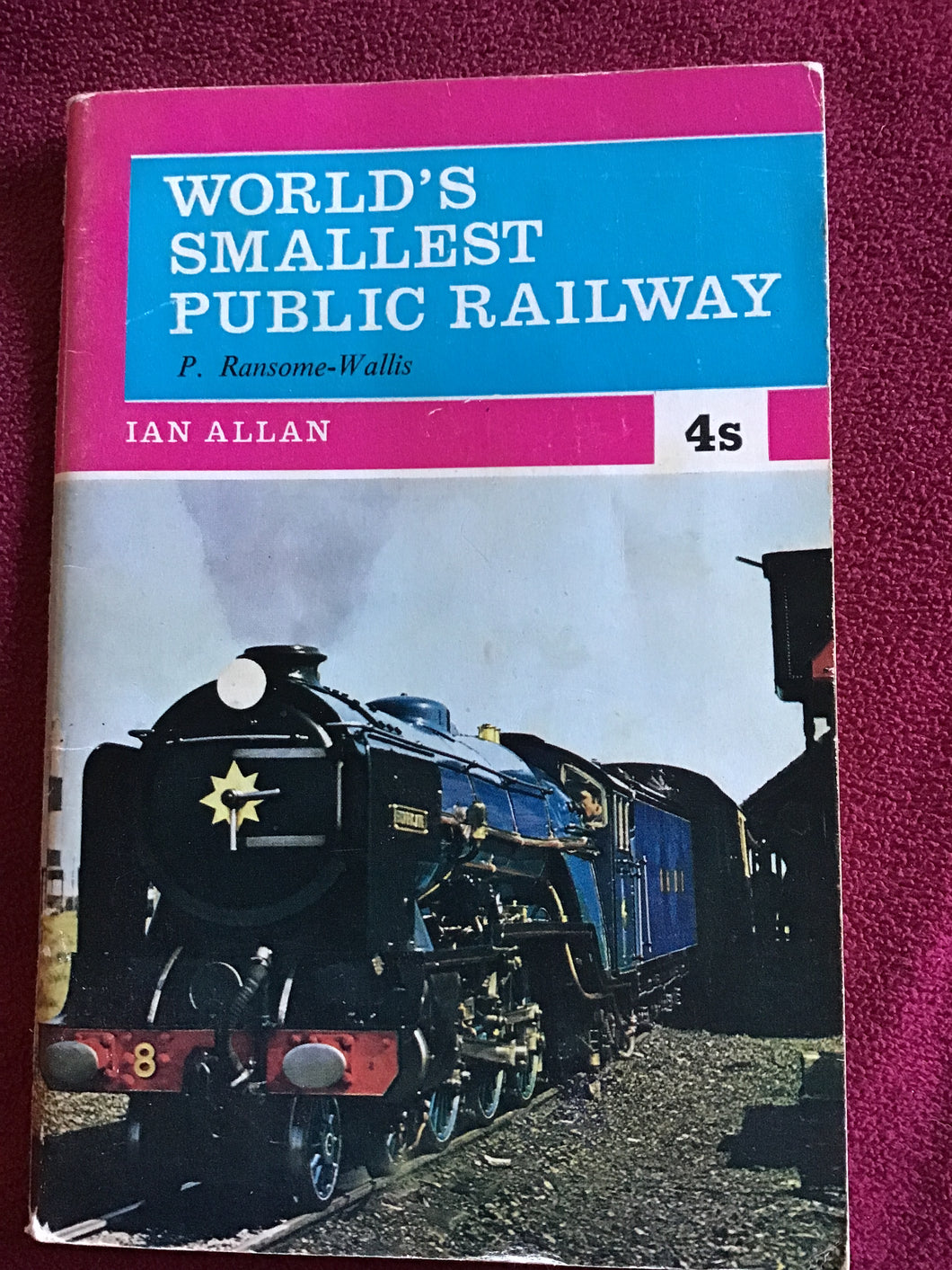 WORLD'S  SMALLEST  PUBLIC RAILWAY  P. Ransome-Wallis  IAN ALLAN