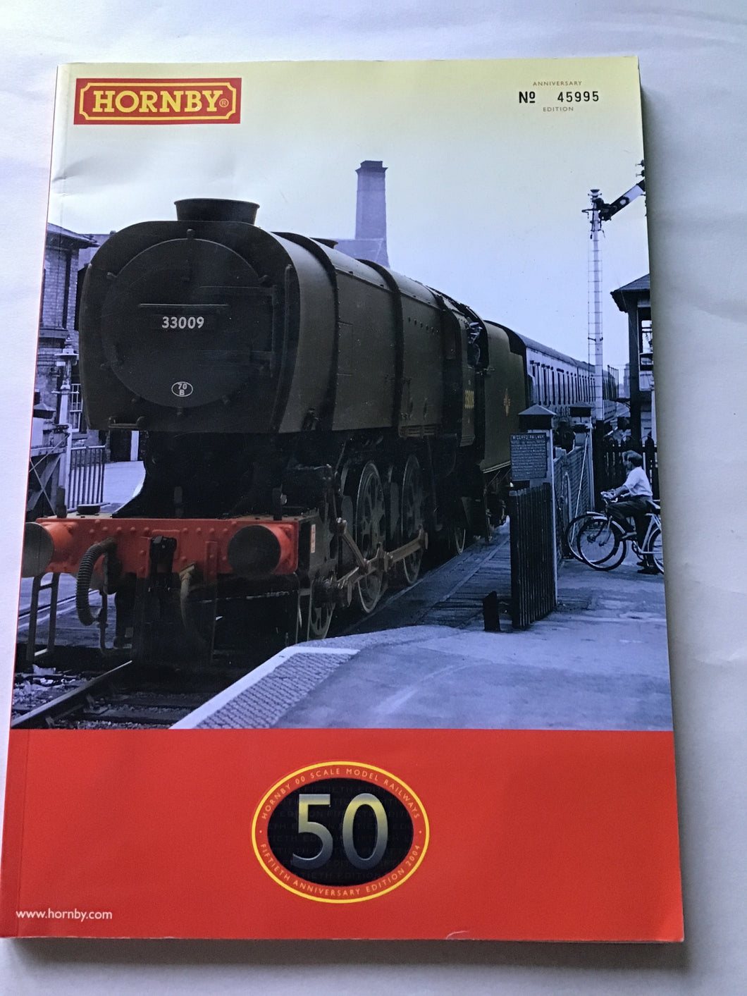 Hornby model railway catalogue OO scale model railways 50th anniversary edition 2004 number 45995