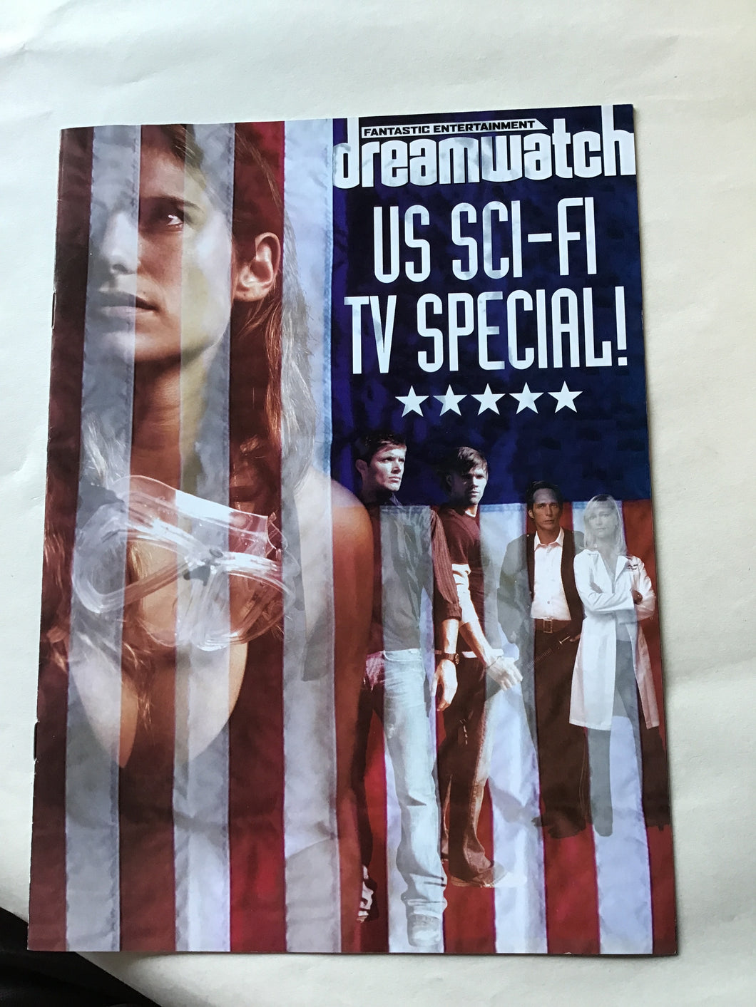 Dream watch magazine US sci-fi TV special supernatural surface invasion ghostbuster surface